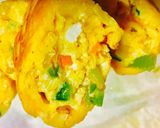 簡単♪余り野菜切れ端玉子焼き作り方3写真