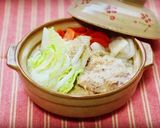 梅鶏豆乳鍋作り方5写真