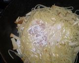 粒ウニのクリームパスタ作り方4写真
