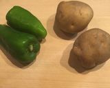 ジャガイモとピーマンの塩きんぴら作り方1写真