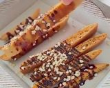 パンケーキで即席チョコナッツラスク作り方6写真