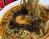 もやしたっぷりクルミ肉味噌辛ラーメン作り方4写真