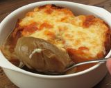 玉ねぎスープで簡単オニオングラタンスープ作り方9写真