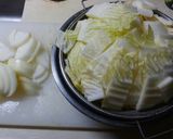 お鍋であったか❤豚白菜のクリームシチュー作り方1写真