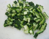 ゴーヤセロリ味噌和え作り方1写真