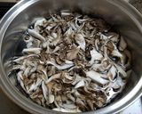 マイタケ、ナラタケ、エゴマの佃煮です作り方5写真