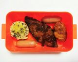 YouTubeテーマソング弁当♡キャラ弁作り方1写真