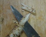 牛肉とごぼうの胡麻（ごま）味噌炒め作り方2写真