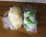 作りおき レンジでお弁当用おにぎり作り方4写真