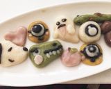 キャラ白玉団子☆ミニオンズなど作り方12写真