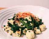【低糖質メニュー】豆腐のかつおだし炒め作り方7写真