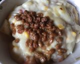 残ったシチュー!納豆シチューパングラタン作り方4写真