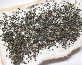 クリームチーズの青海苔＊胡麻＊塩トースト作り方2写真