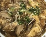 キノコと玉子の生姜あんラーメン作り方5写真