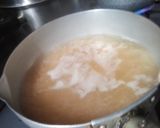 鶏の唐揚げと餃子とビーフンでミニ鍋作り方2写真