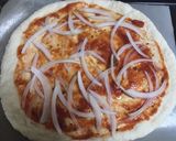 もちもちピザ生地の成形＆トッピング作り方13写真