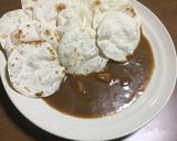 ナンぽい餃子の皮レトルトカレー作り方4写真