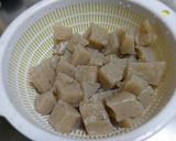 圧力鍋で☆牛すじ土手鍋作り方1写真