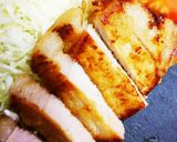 簡単！豚カツ肉の味噌漬けDEトンテキ♪作り方10写真