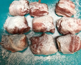 肉巻き厚揚げの甘辛炒め作り方3写真