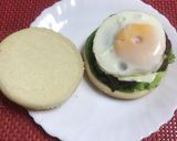 かもめ先輩のお月見バーガー作り方8写真