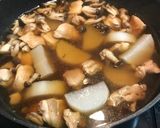 優しい味の鶏モモ大根煮♪作り方5写真