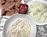 メカジキのカレー衣揚げ♪作り方1写真