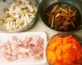 味しっかりめの五目おこわ作り方1写真