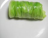 ★簡単★魚肉ソーセージｄｅロールキャベツ作り方3写真