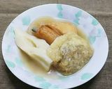 レンチンで簡単！モチモチれんこん巾着作り方7写真