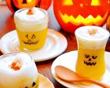 カボチャカプチーノスープ☆★ハロウィンに作り方7写真