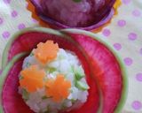 お花の手まりおにぎり作り方5写真