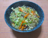 しゃきしゃき野菜のとろみめん作り方6写真