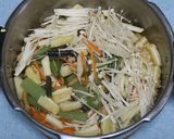 山菜とひよこ豆の炊き込み麦ごはん作り方6写真