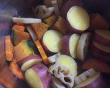 秋野菜の煮物作り方3写真