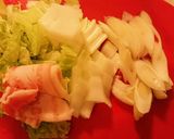 辛ラーメン チゲ鍋風作り方1写真
