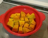 簡単かぼちゃプリン作り方1写真