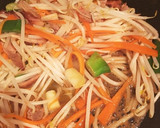 焼き豚ともやしのお手軽ポン酢炒め作り方3写真
