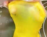【ハロウィン】カボチャチーズパン作り方28写真