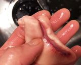 美味♪鮭白子の酒粕みそ漬け焼き♪作り方1写真