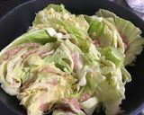 キャベツと鳥挽肉のほっこり鍋作り方9写真