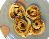 秋鮭ハラスのトグロ焼きに“ゆずすこ”作り方4写真