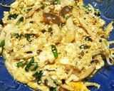 節約副菜！もやしとニラの炒り豆腐♥作り方4写真