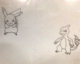 遠足∗キャラ弁 ポケモン オブラート作り方1写真