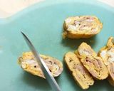 味付け不要！ハム&チーズの♡型の卵焼き作り方24写真