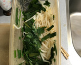 ニラともやしの中華風和え物作り方1写真
