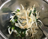 ニラともやしの中華風和え物作り方3写真