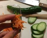 人参シリシリ胡瓜挟み作り方6写真
