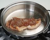 無油調理でヘルシーなステーキ作り方7写真