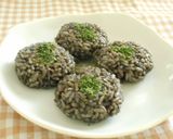 黒練りゴマDEご飯の真っ黒お焼き作り方4写真
